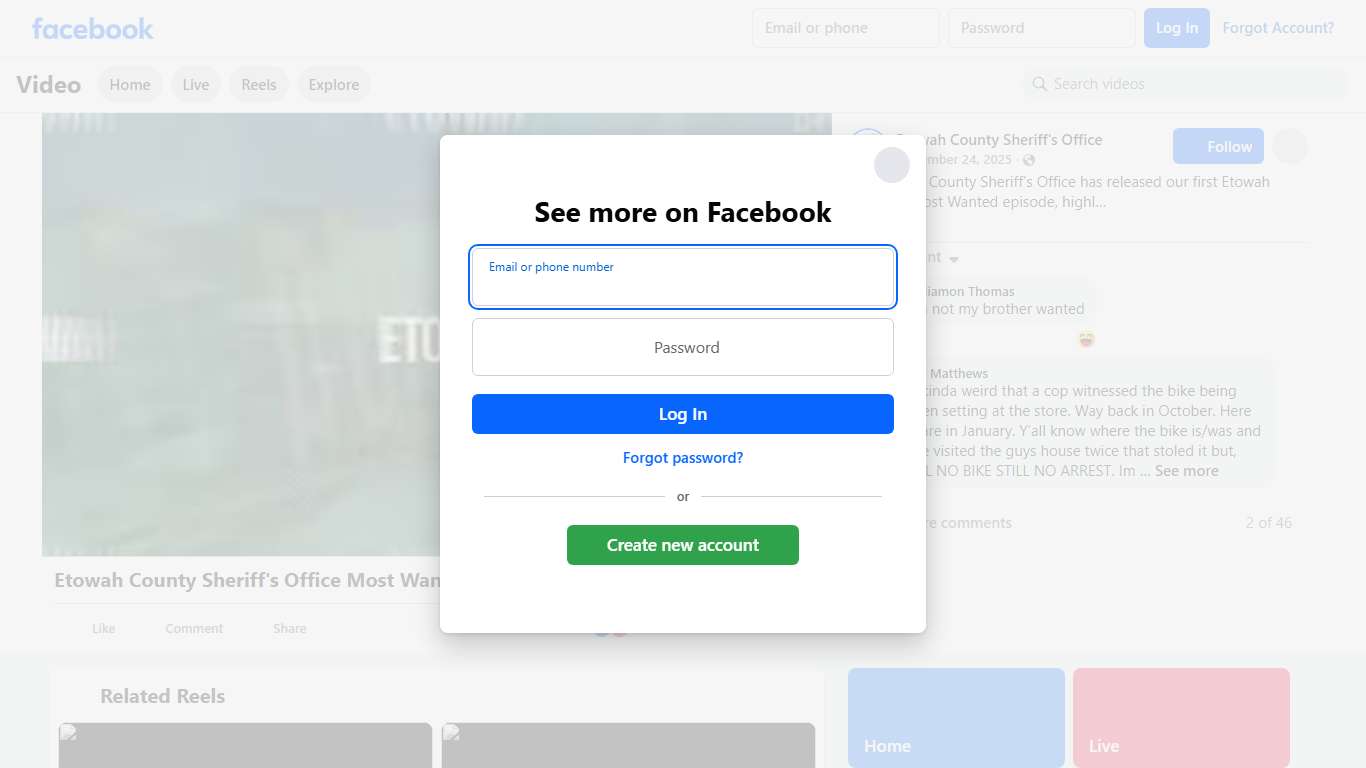 The Etowah County Sheriff’s Office has released our first Etowah County's Most Wanted episode, highlighting individuals who currently have outstanding warrants or are actively being sought by our investigators. These cases are important to us and to the safety of our community, and we are asking for the public’s assistance in helping us locate these offenders. Our deputies work every day to keep Etowah County safe, but community involvement plays a major role in bringing wanted individuals into 
